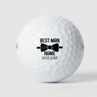 Groom Best Man Wedding Bachelor Party Favor Gift Golf Balls