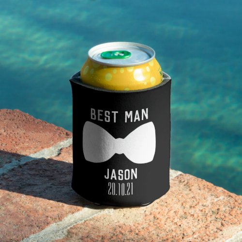 Groom Best Man Wedding Party Gift Can Cooler