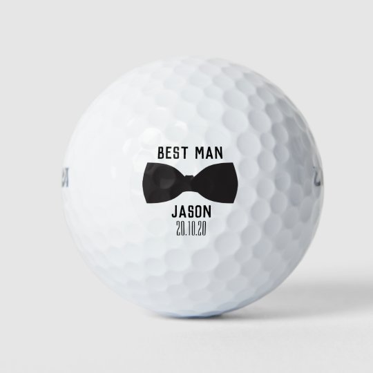 Groom Best Man Wedding Party Gift Golf Balls