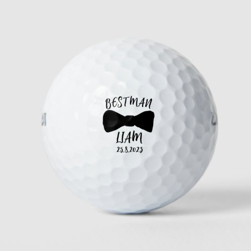 Groom Best Man Wedding Party Gift  Golf Balls