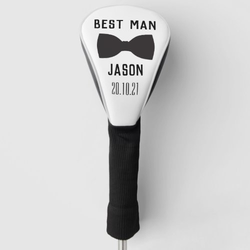 Groom Best Man Wedding Party Gift  Golf Head Cover
