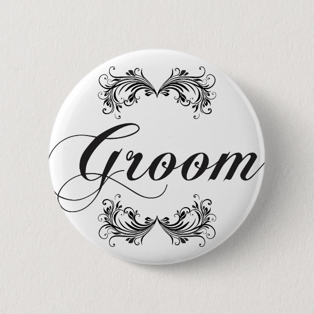 Groom Button (Front)