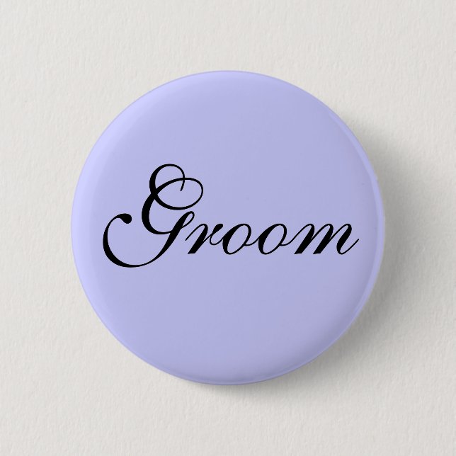 Groom Button (Front)