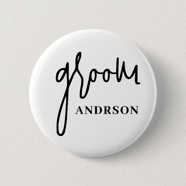 Groom Button (Front)