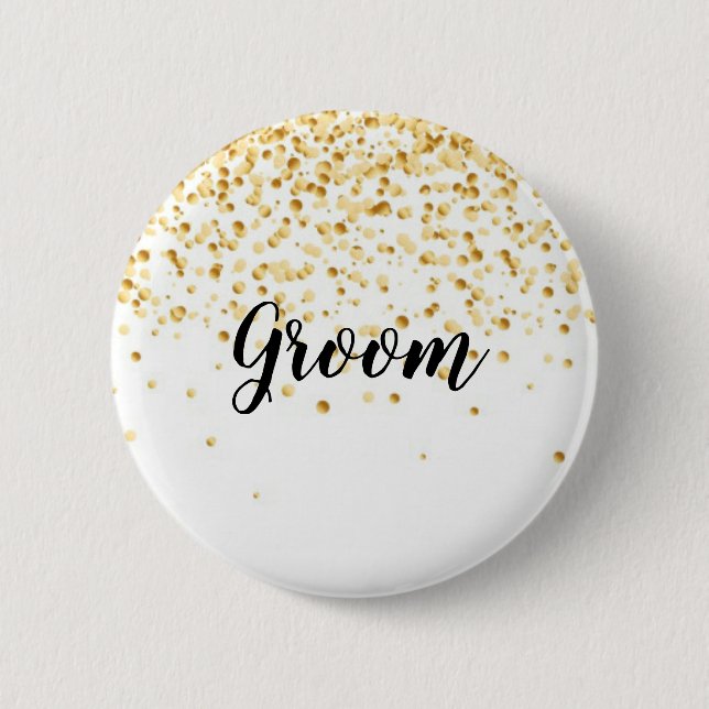 Groom Button (Front)