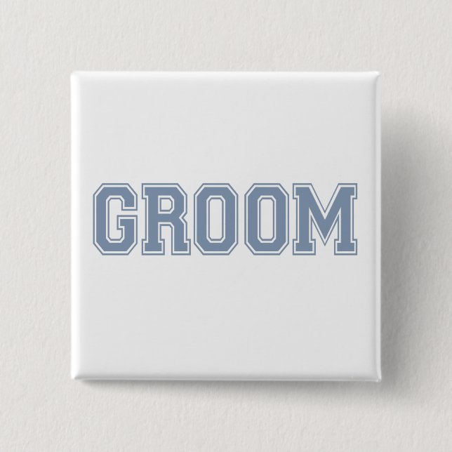 Groom button (Front)
