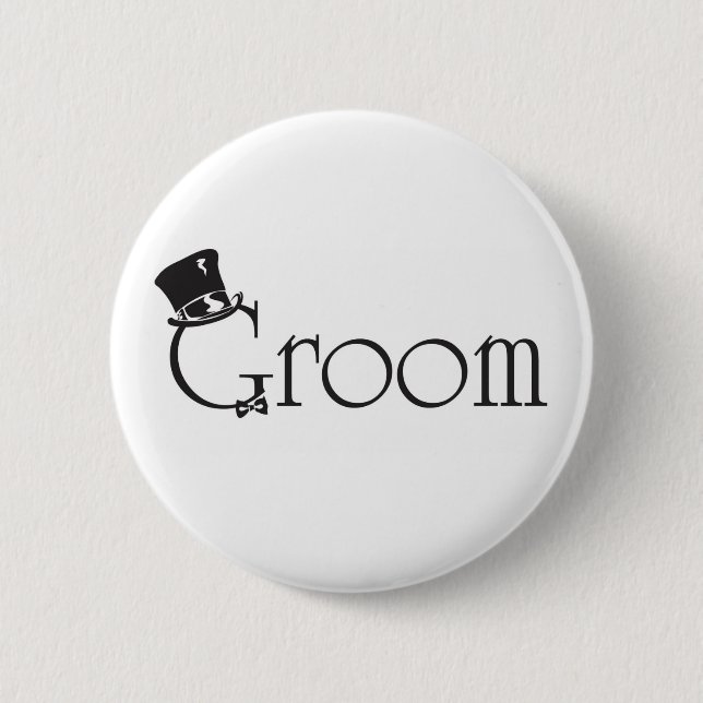 Groom Button (Front)