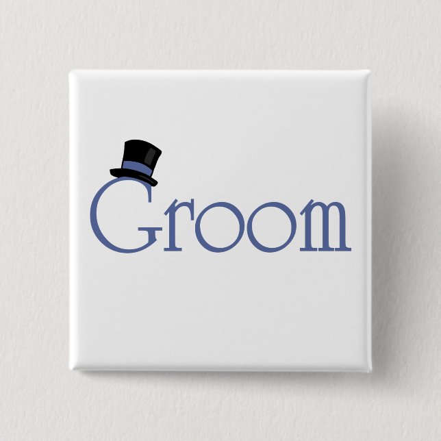 Groom button (Front)
