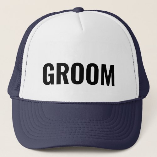 GROOM CAP HAT