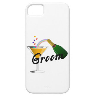 Groom Champagne Toast iPhone SE/5/5s Case