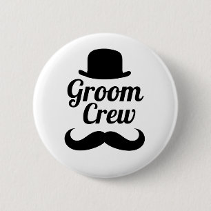Groom crew button
