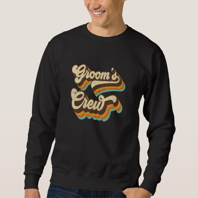 Groom Crew - Groomsmen Sweatshirt (Front)