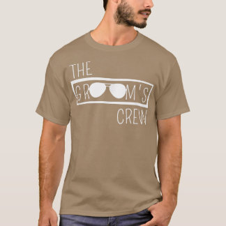 Groom Crew Squad Wedding Best Man Bachelor Party G T-Shirt
