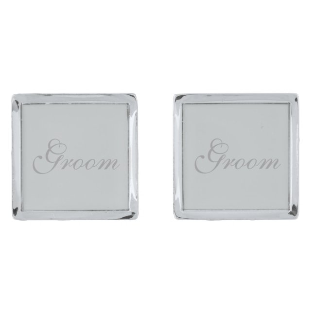 Groom Cufflinks (Front)
