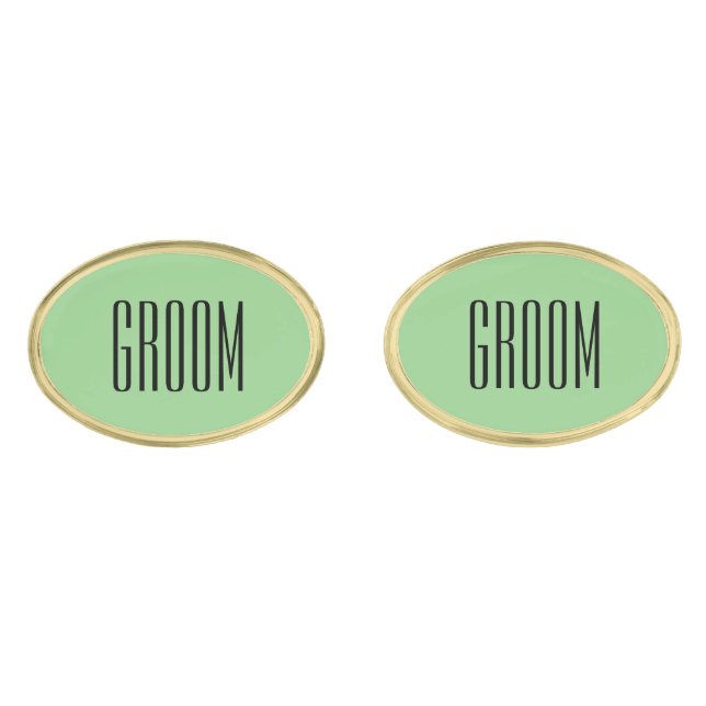 Groom Cufflinks (Front)