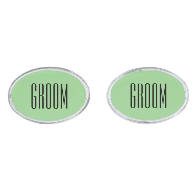 Groom Cufflinks (Front)