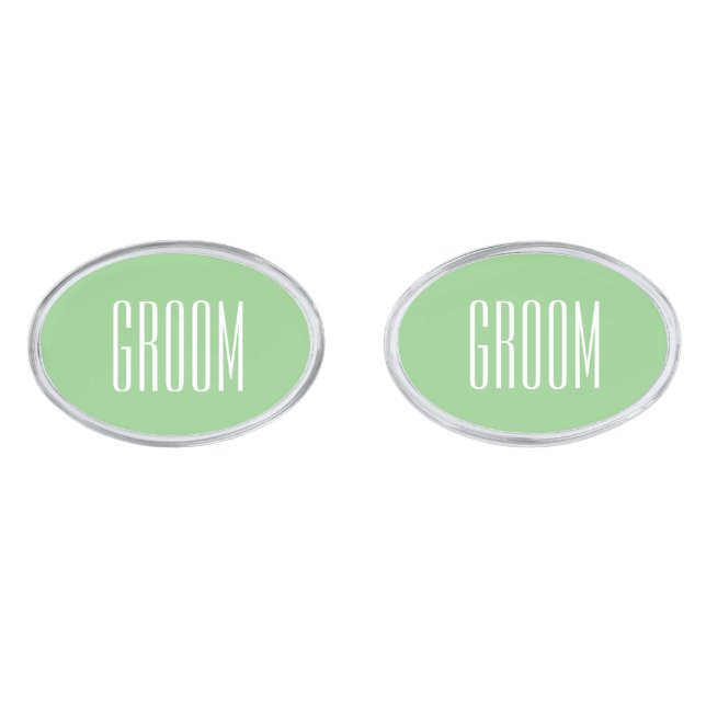 Groom Cufflinks (Front)