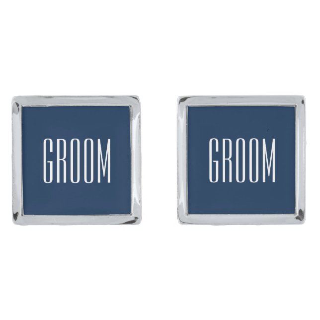 Groom Cufflinks (Front)
