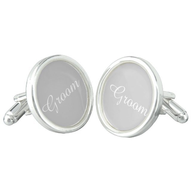 Groom Cufflinks (Angled)