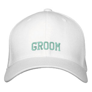 Groom Embroidered Baseball Hat