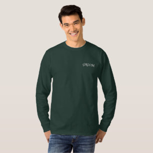 Groom Embroidered Long Sleeve T-Shirt
