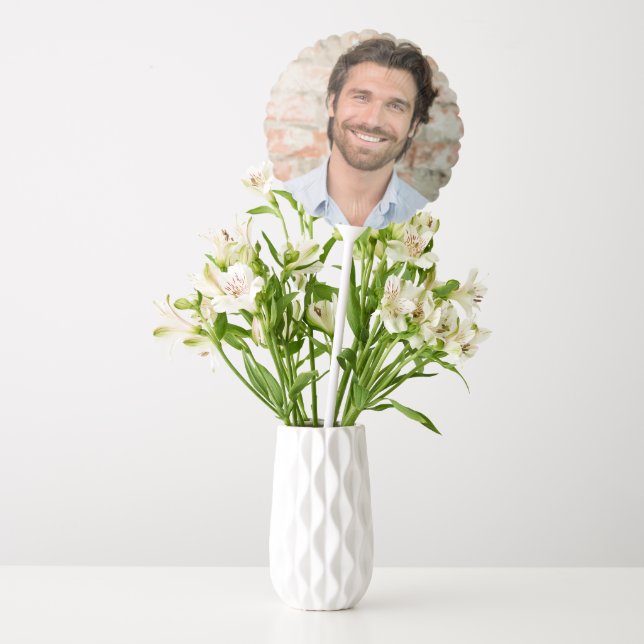 Groom Face Bachelorette Party Balloon (Vase)