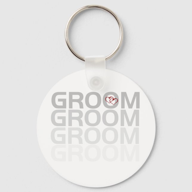 Groom Fade Keychain (Front)