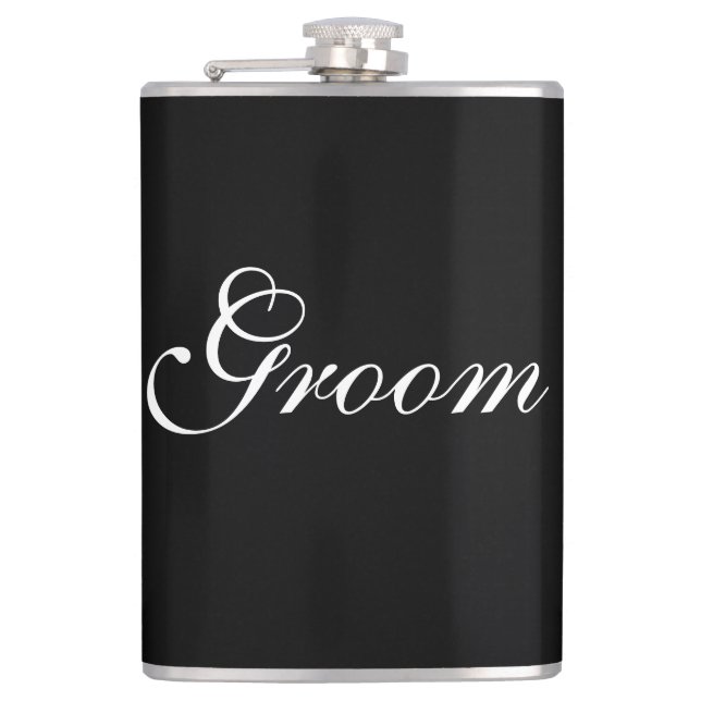 Groom Flask (Front)