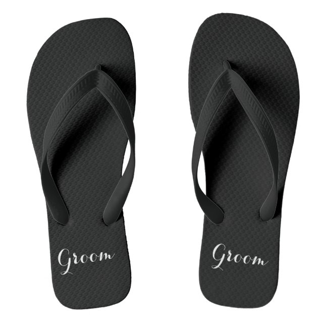 Groom Flip Flops (Footbed)
