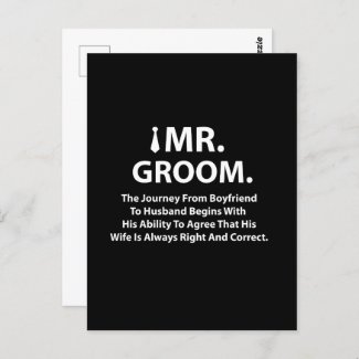 Groom Funny Quote Typography