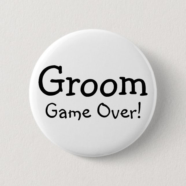 Groom Game Over Button (Front)