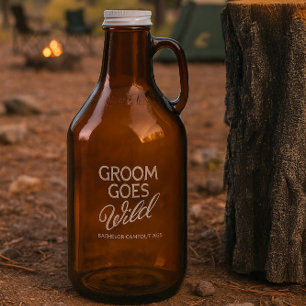 Groom Goes Wild Bachelor Party Growler