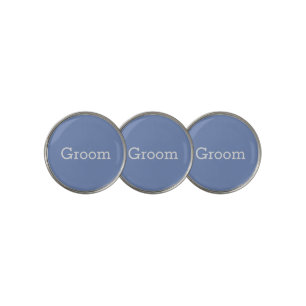 Groom Golf Ball Markers
