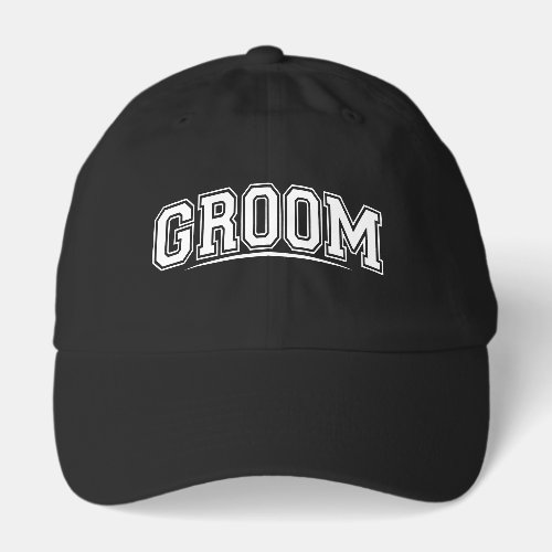 Groom hat
