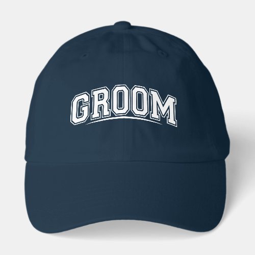 Groom hat