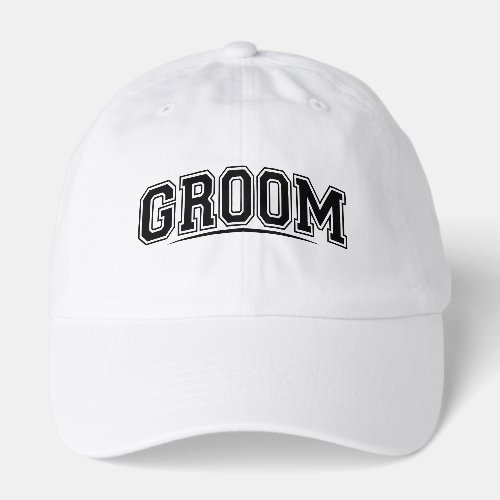 Groom hat