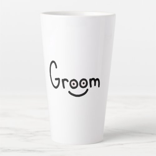 Groom Latte Mug