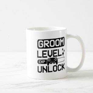 Groom Level Unlock Bachelor Party  Coffee Mug