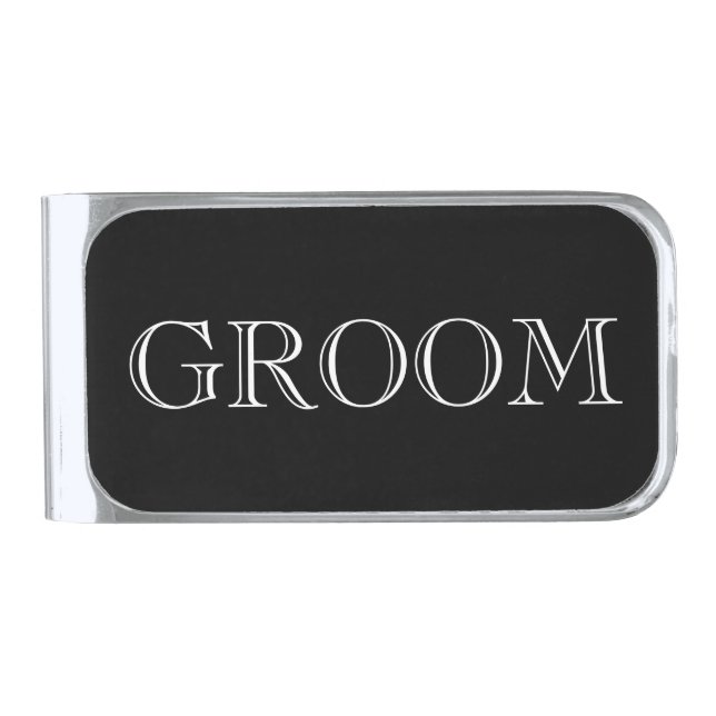Groom Money Clip (Front)
