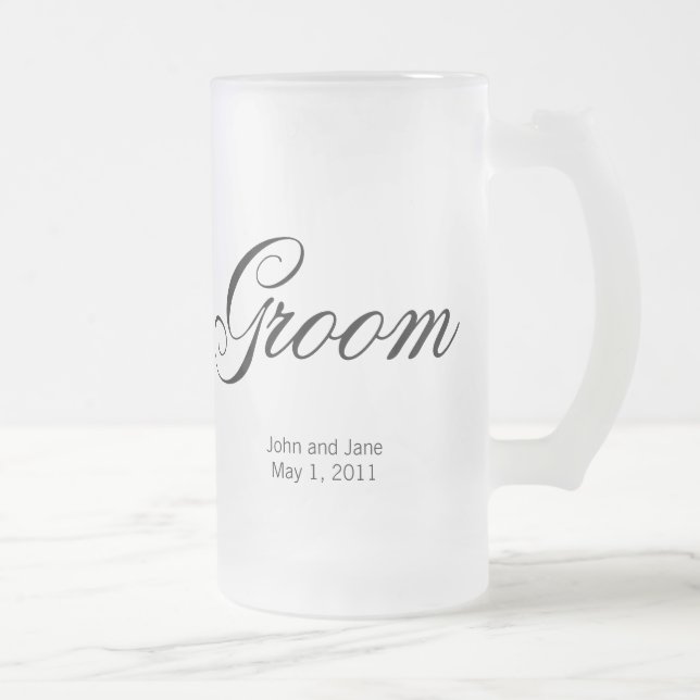 Groom Mug (Right)