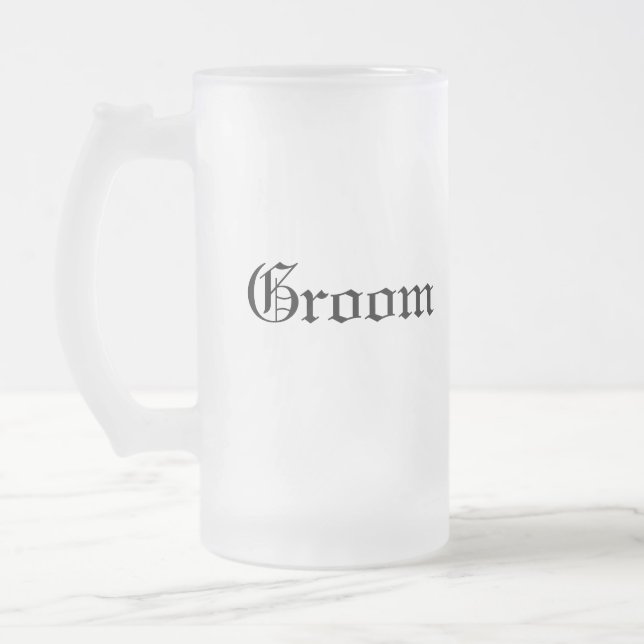 Groom Mug (Left)