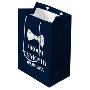 Custom Gift Bags Wedding Gift Bag Personalized Gift Bag Groomsman Gift Bag  Bridesmaid Bag Custom Name Conference Gift Bag Graduation Bag