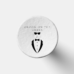 'Groom on The Green' Wedding Favors Groomsmen Gift Golf Tees