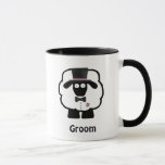 Groom Sheep Coffee Mug at Zazzle