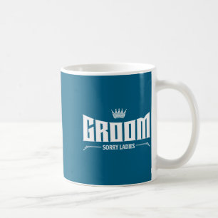 Groom sorry ladies wedding bachelor party gift coffee mug