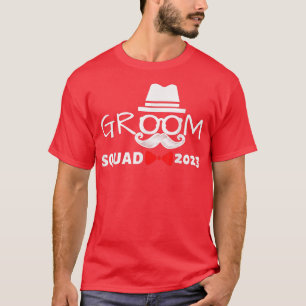 Groom Squad 2023 Groomsmen Bachelor Party T-Shirt