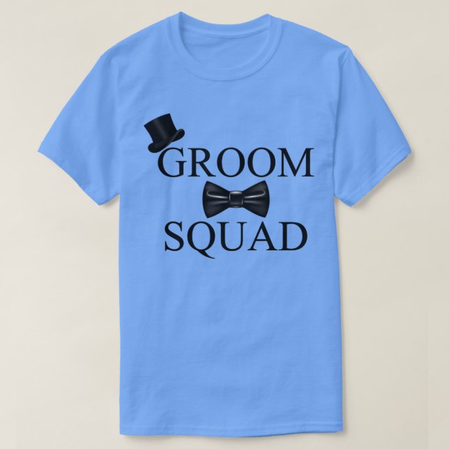 Groom Squad 27 T-Shirt (Design Front)