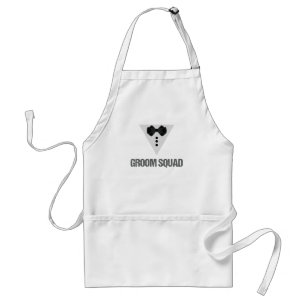 Groom Squad Adult Apron