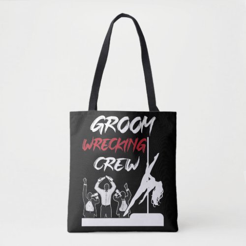 Groom Squad Bachelor Party Drinking Crew Tote Bag
