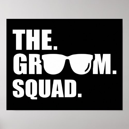 Groom Squad bachelor party Poster